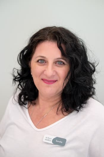 Sandie-st-ives-smiles-receptionist